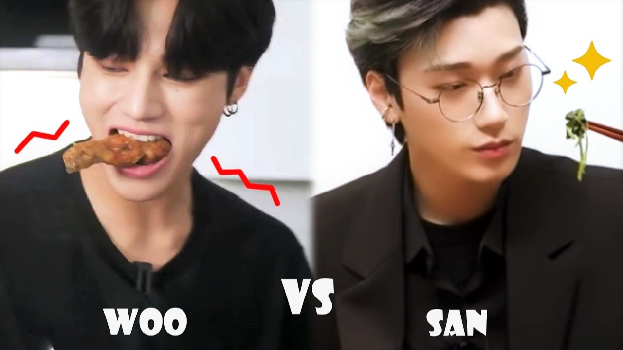 Wooyoung vs San / Funny Skills and Habits Differences