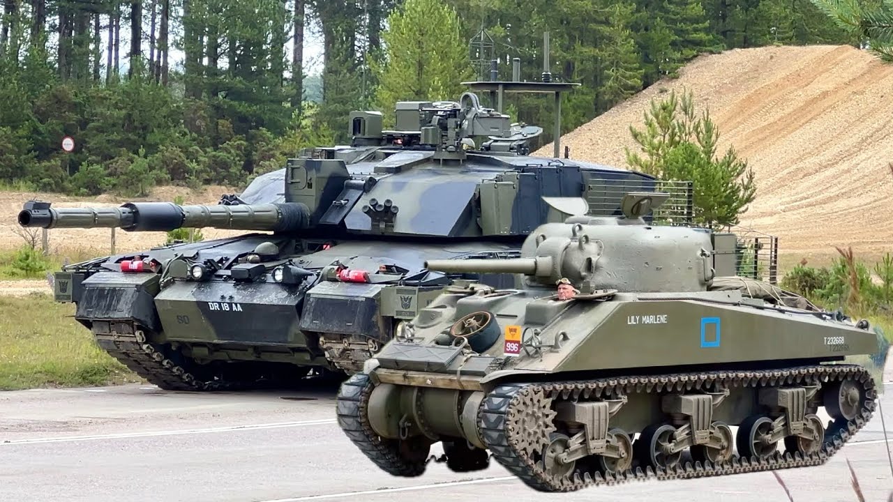 Sherman meets Challenger 2 tank &lsquo;MEGATRON&rsquo; Armour and Embarkation 2026
