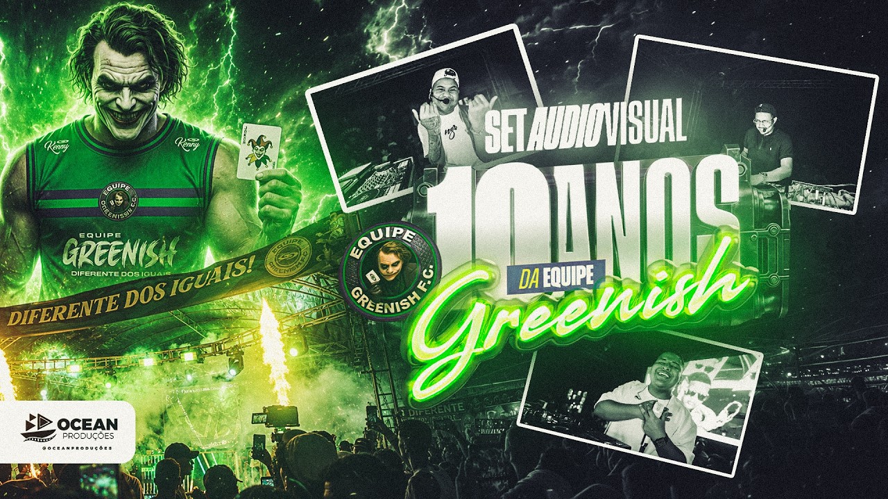 SET AUDIOVISUAL 10 ANOS DE EQUIPE GREENISH (4K)  - SIP