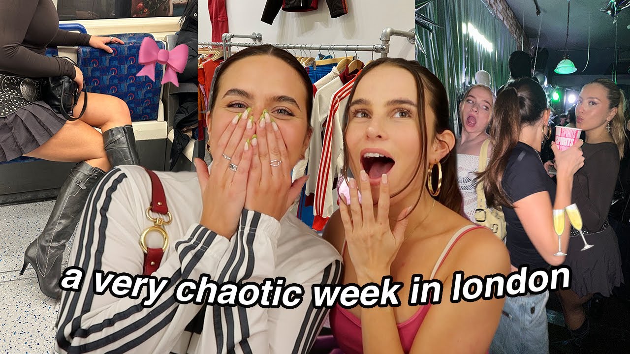 London Vlog / Magic Mike в прямом эфире, напиваюсь каждую ночь и снимаю модные фото :)