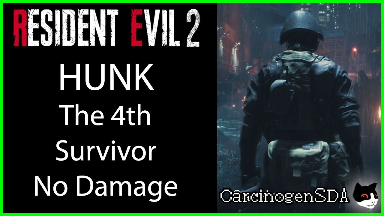 Resident Evil 2 REmake (PC) No Damage - HUNK, the 4th Survivor