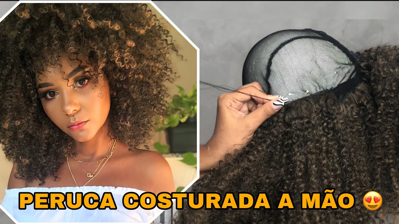 FAZENDO PERUCA PASSO A PASSO COM FIBRA ORGÂNICA ANNA/ SEMELHANTE A CABELO HUNANO