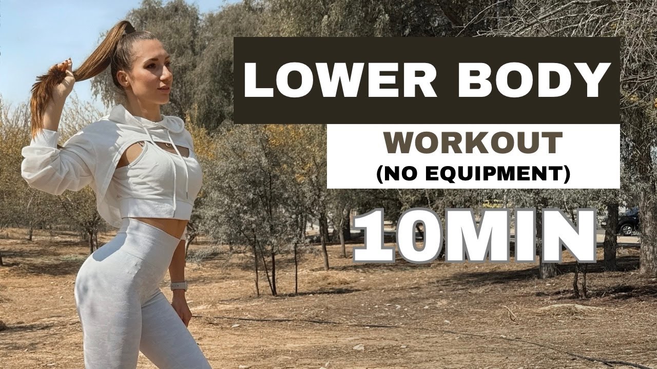 10 MIN LOWER BODY Workout for Strong Legs and Round Booty - Beginner Friendly