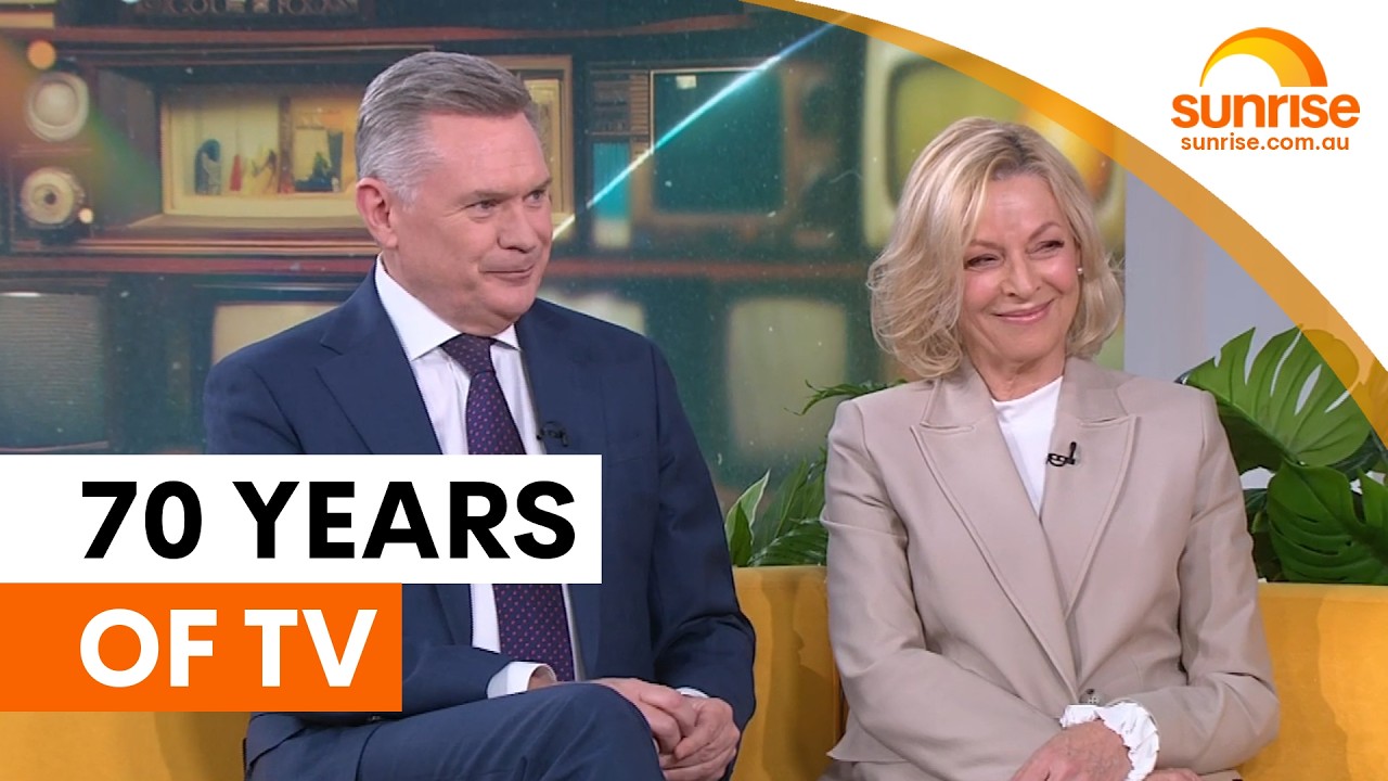 Michael Usher and Liz Hayes reflect on 70 years of Australian television | Sunrise
