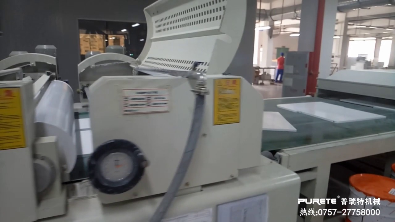 PVC Bathroom Cabinet UV Coating Line