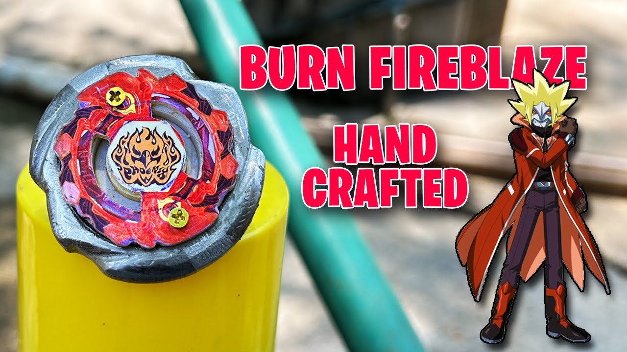 Diy Burn FireBlaze | how to Make Beyblade