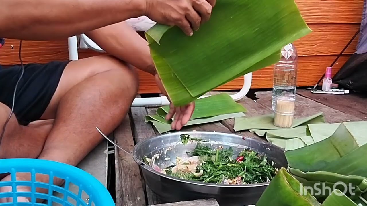 หมกปลานิล กินข้าวแลง