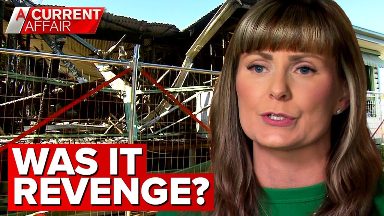 Landlord's home goes up in flames right before reclaiming it from squatters | A Current Affair