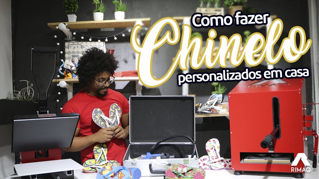 Como fazer um chinelo personalizado em casa | Tutoriais Rimaq