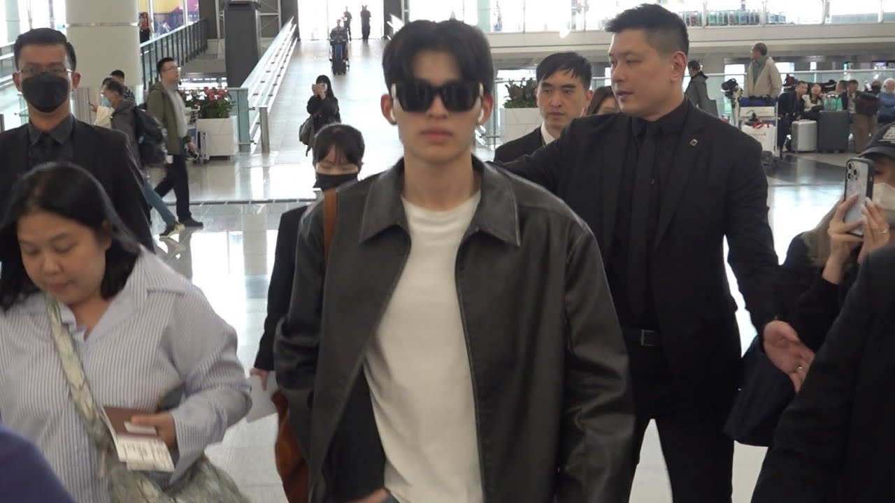 Pond Naravit (ปอนด์) Hong Kong Airport Departure to Qingdao 20250321
