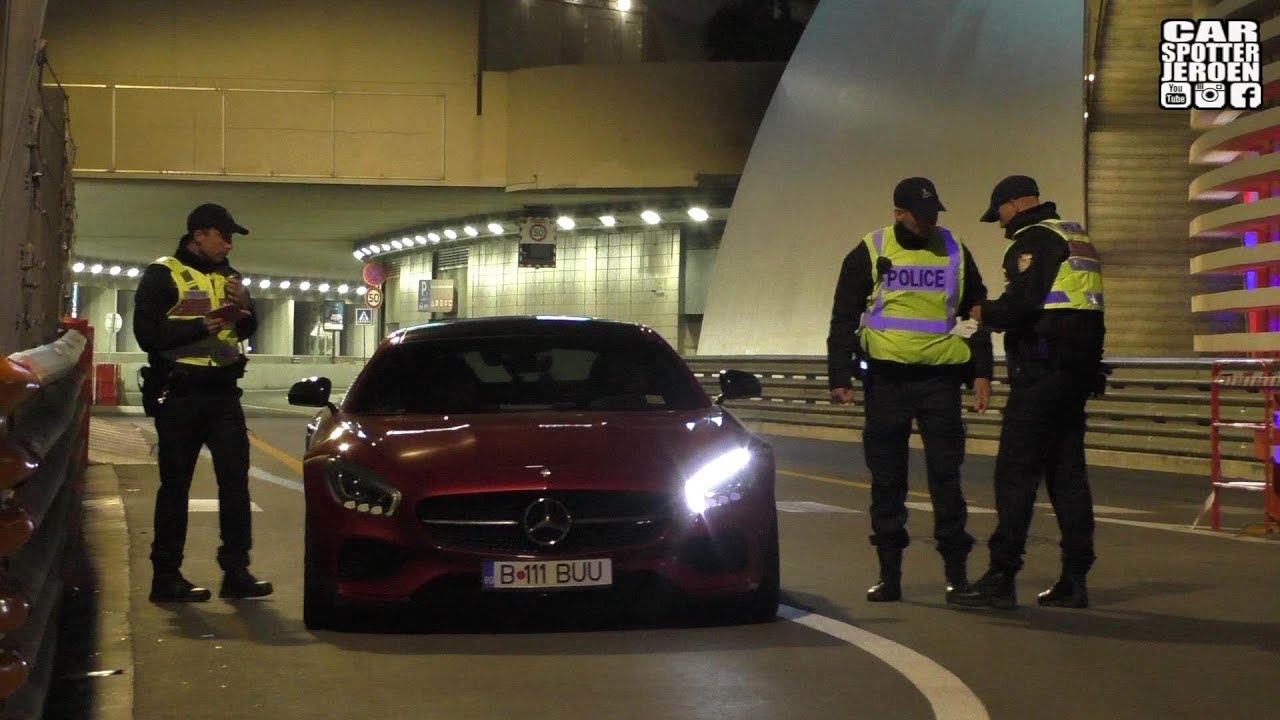 POLICE vs SUPERCARS in Monaco | Top Marques compilation video