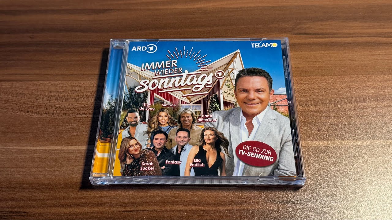 Unboxing: Immer wieder sonntags 2025 CD