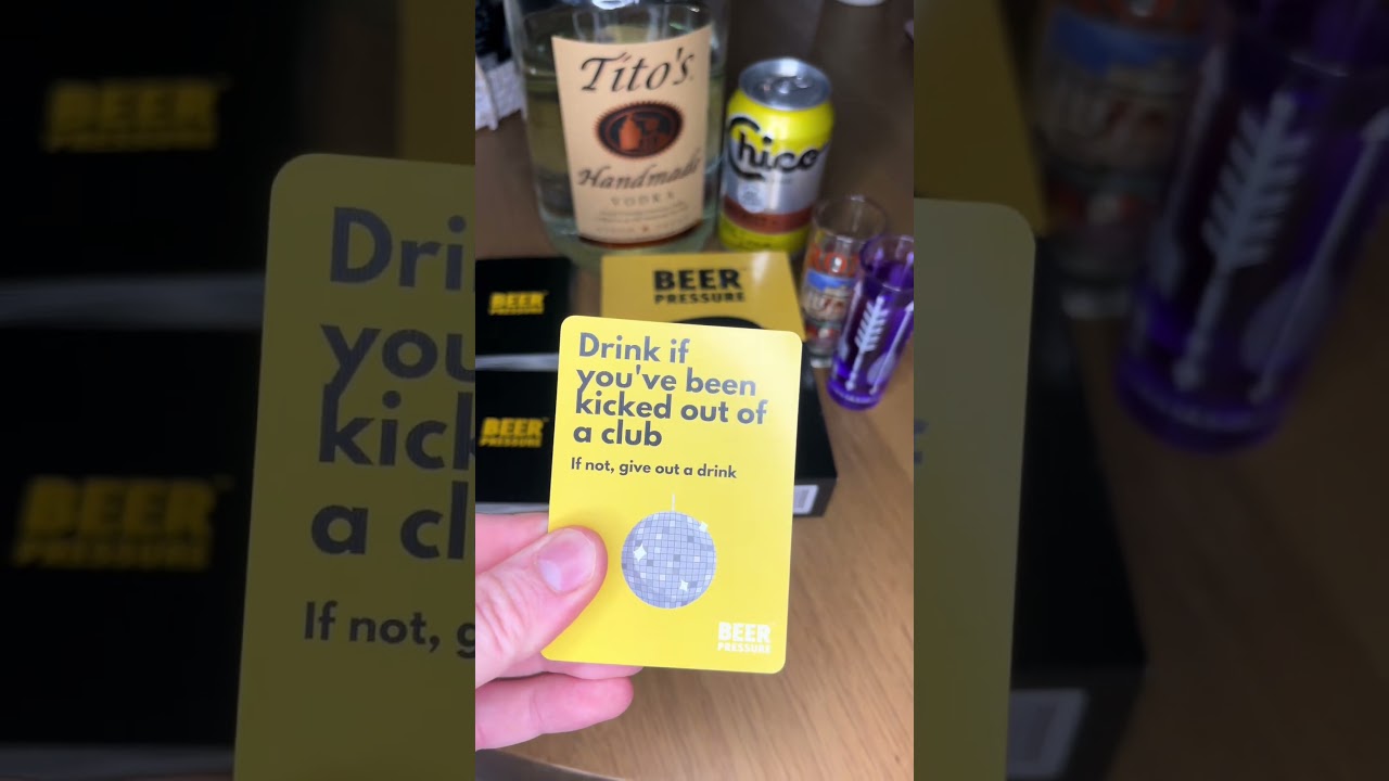Game Night Vibes: Sip, Spin, Win! #beerpressure #pregame #drinkinggame