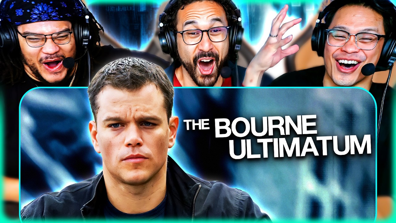 THE BOURNE ULTIMATUM (2007) MOVIE REACTION – A RELENTLESS FINISH TO THE TRILOGY – FIRST TIME WATCH