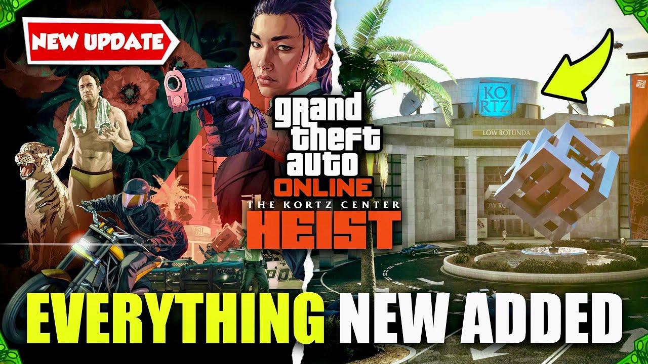 EVERY NEW Feature Added in The Kortz Center Heist DLC UPDATE in GTA Online!