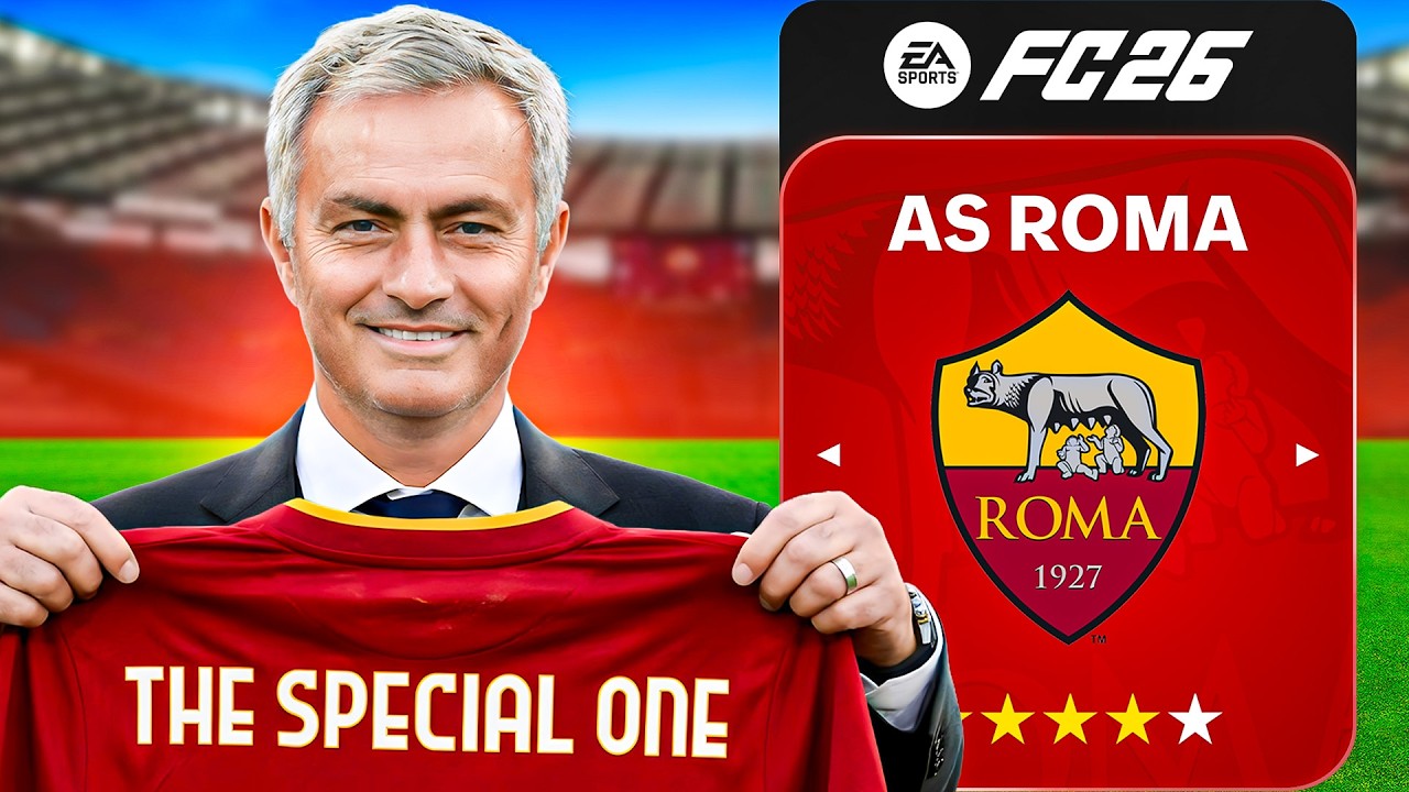 FC 26 AS Roma Режим карьеры, эпизод 1... Хосе возвращается!