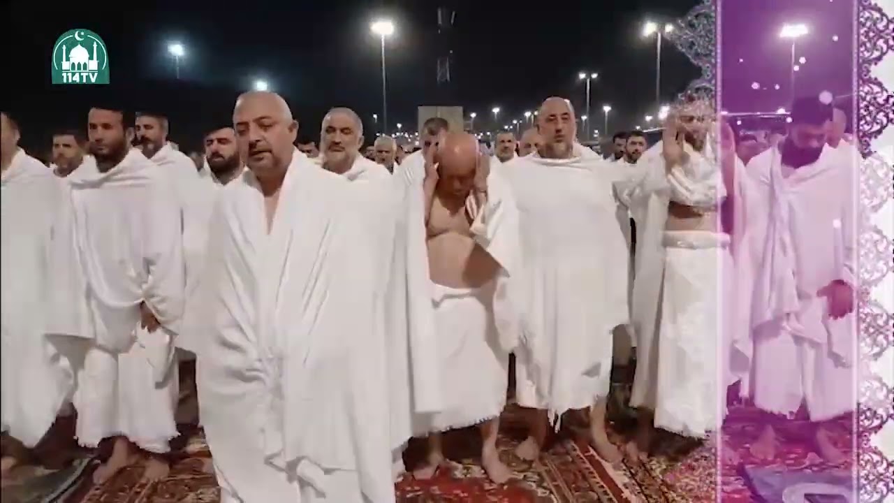 Azərbaycanlı zəvvarlar Müzdəlifədə (Hacc 2025)