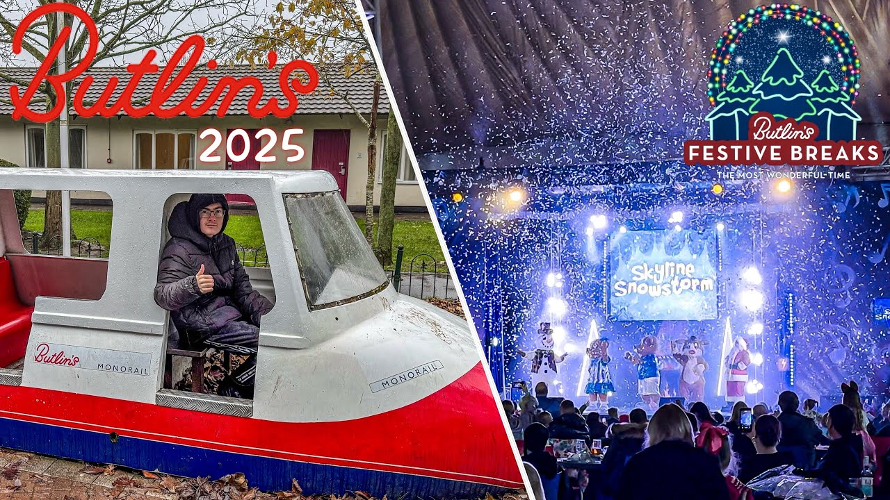 Butlin’s Skegness Festive Break 2025 - Live Shows, Fairground, Room Tour & More | First Ever Visit! 