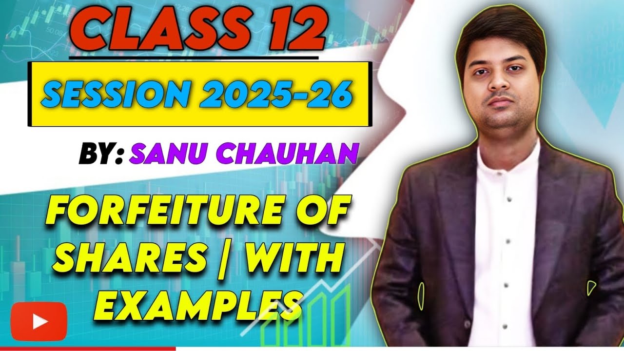 Forfeiture of shares | Class 12 | Commerce #forfeitureofshares #shares #prorata #commerce  