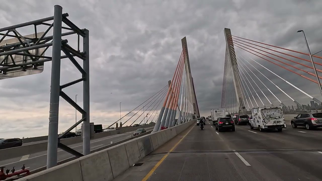4K Driving from New York City NYC Boro Borough Queens to Brooklyn & Staten island & Back ASMR