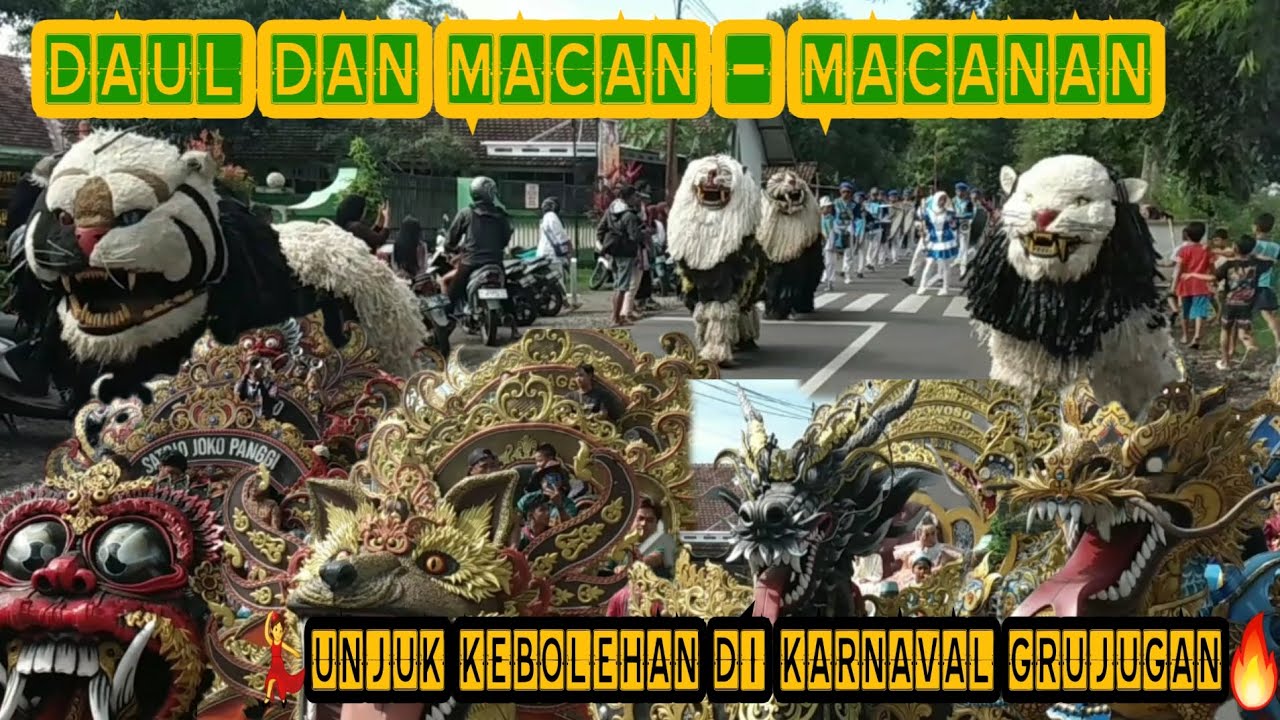 Patrol daul jalanan warga grujugan di goyang#karnaval grujugan