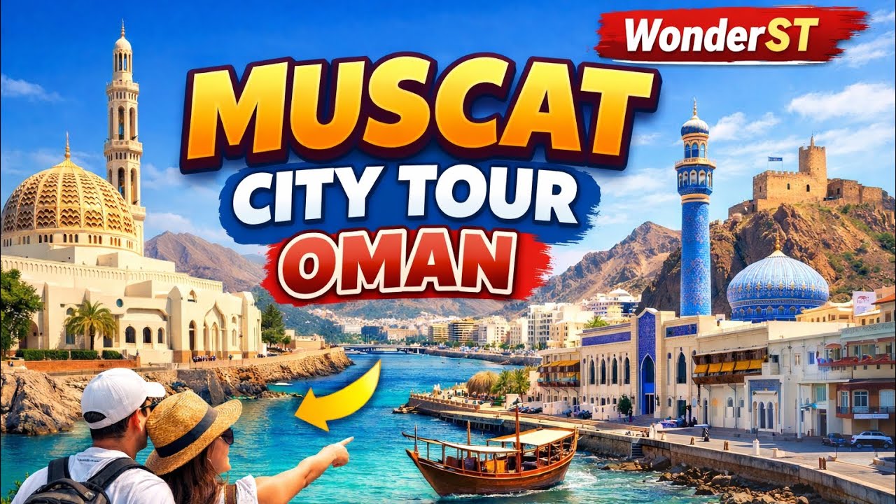 Muscat City Tour Oman 🇴🇲 | Beautiful Places to Visit in Muscat