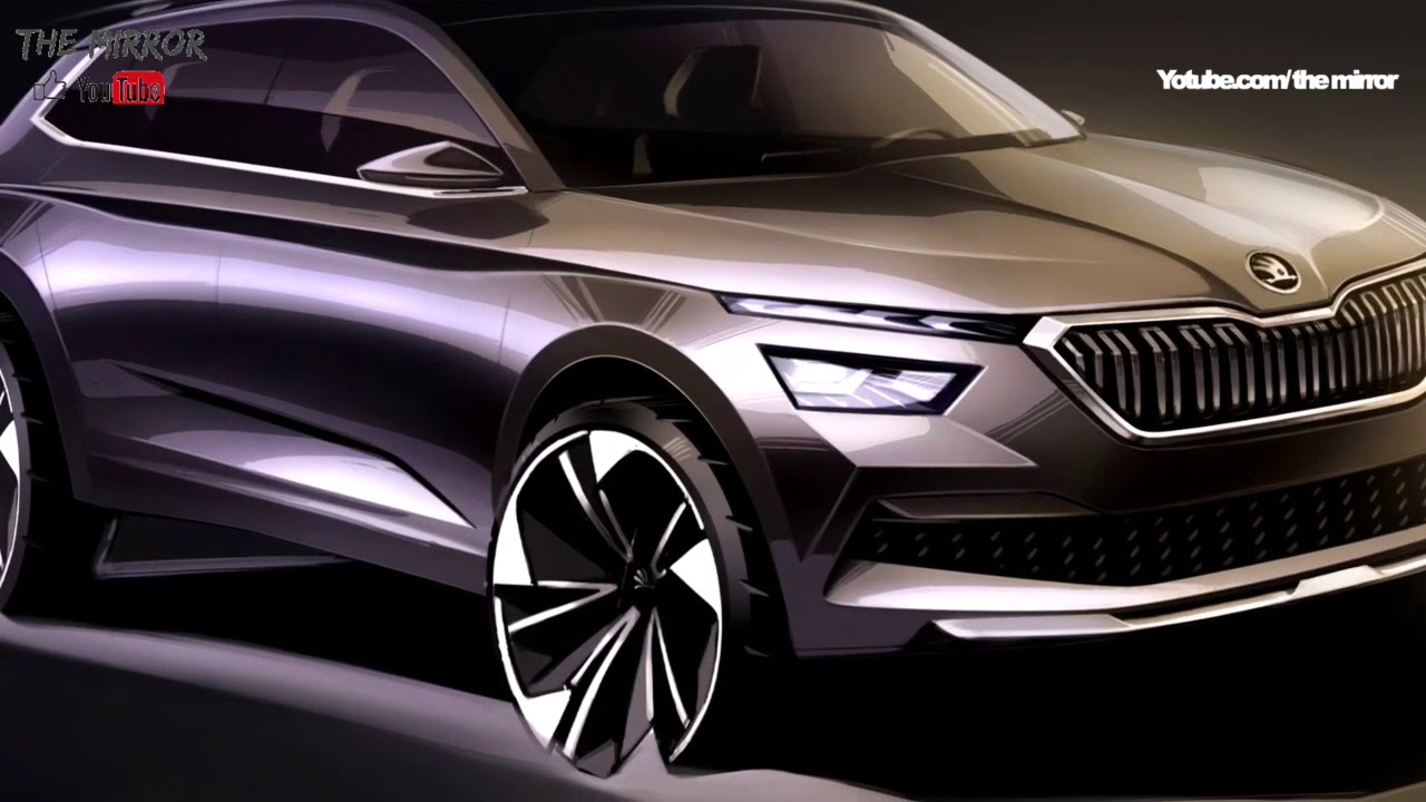 DESIGN PREVIEW : FIRST SKETCHES OF THE &Scaron;KODA KAMIQ l Outlook of the new city SUV