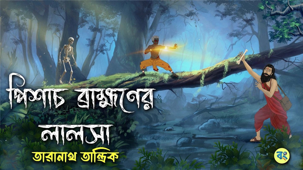 পিশাচ ব্রাহ্মণের লালসা - Taranath Tantrik Golpo | Bangla Bhuter Golpo | Bhuter Cartoon
