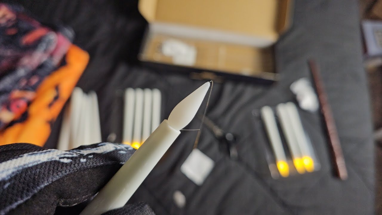 How To Install The Viral Floating Candles With Wand