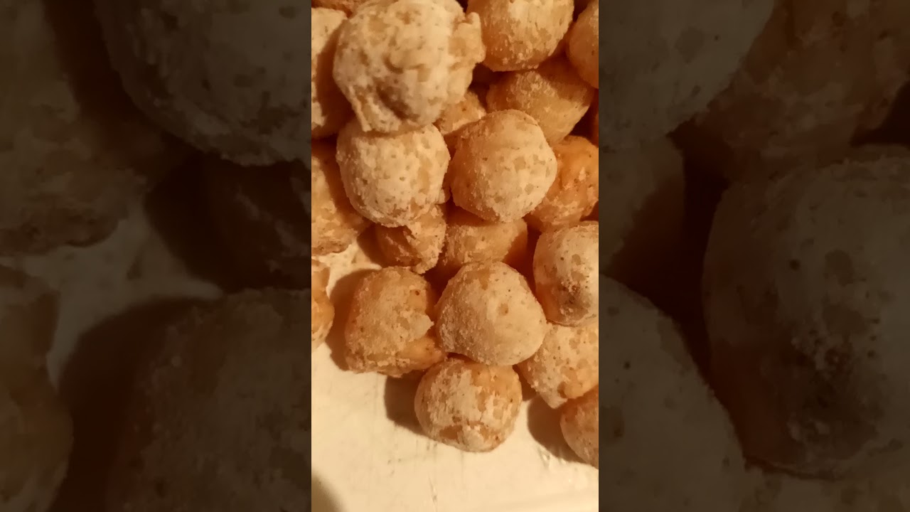 Deep fried chickpeas Sooooo good!!!!!