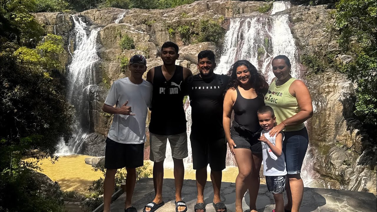 Cascadas las pilas arambala morazan el Salvador 