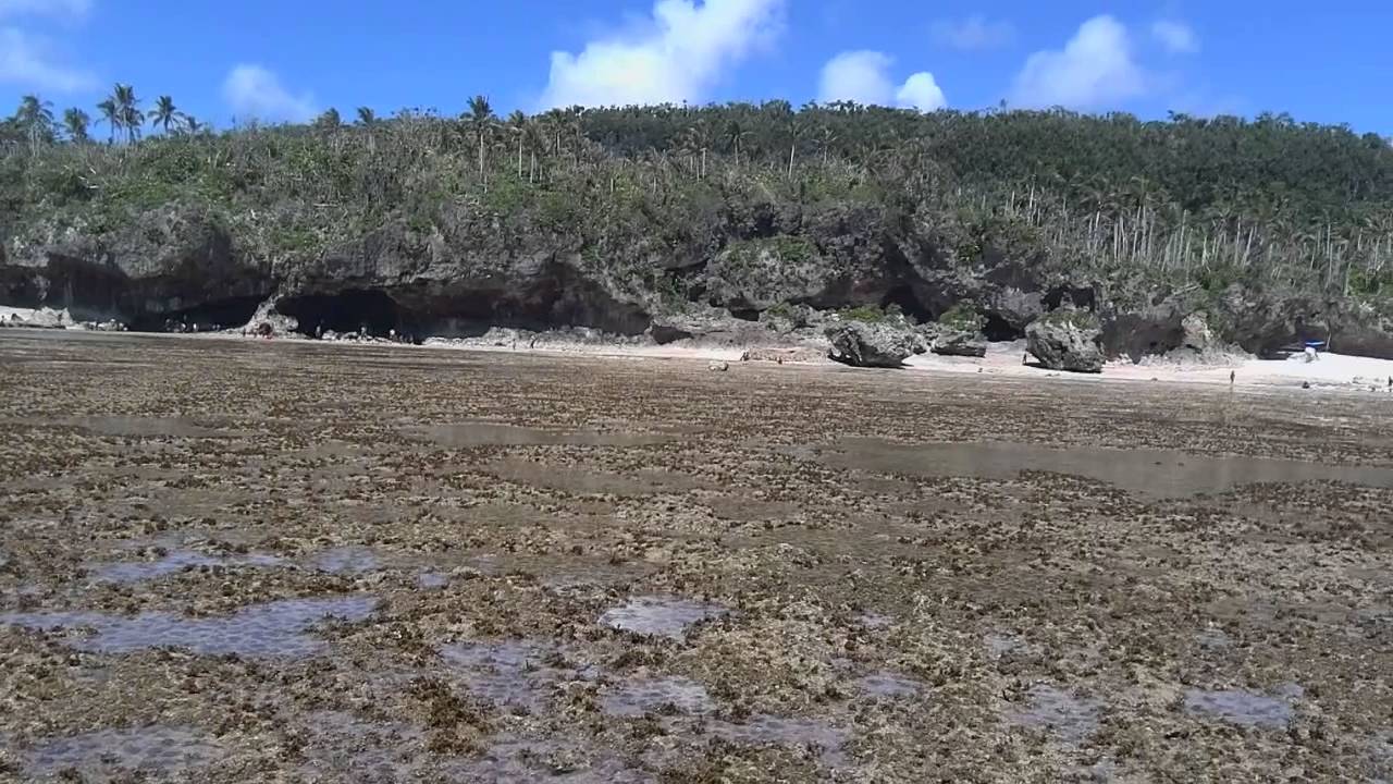 Amazing Yolanda beach at low tide.mp4