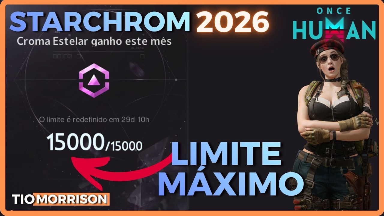 STARCHROM 2026 -  COMO FARMAR & UPGRADE DE BLUEPRINT - ONCE HUMAN