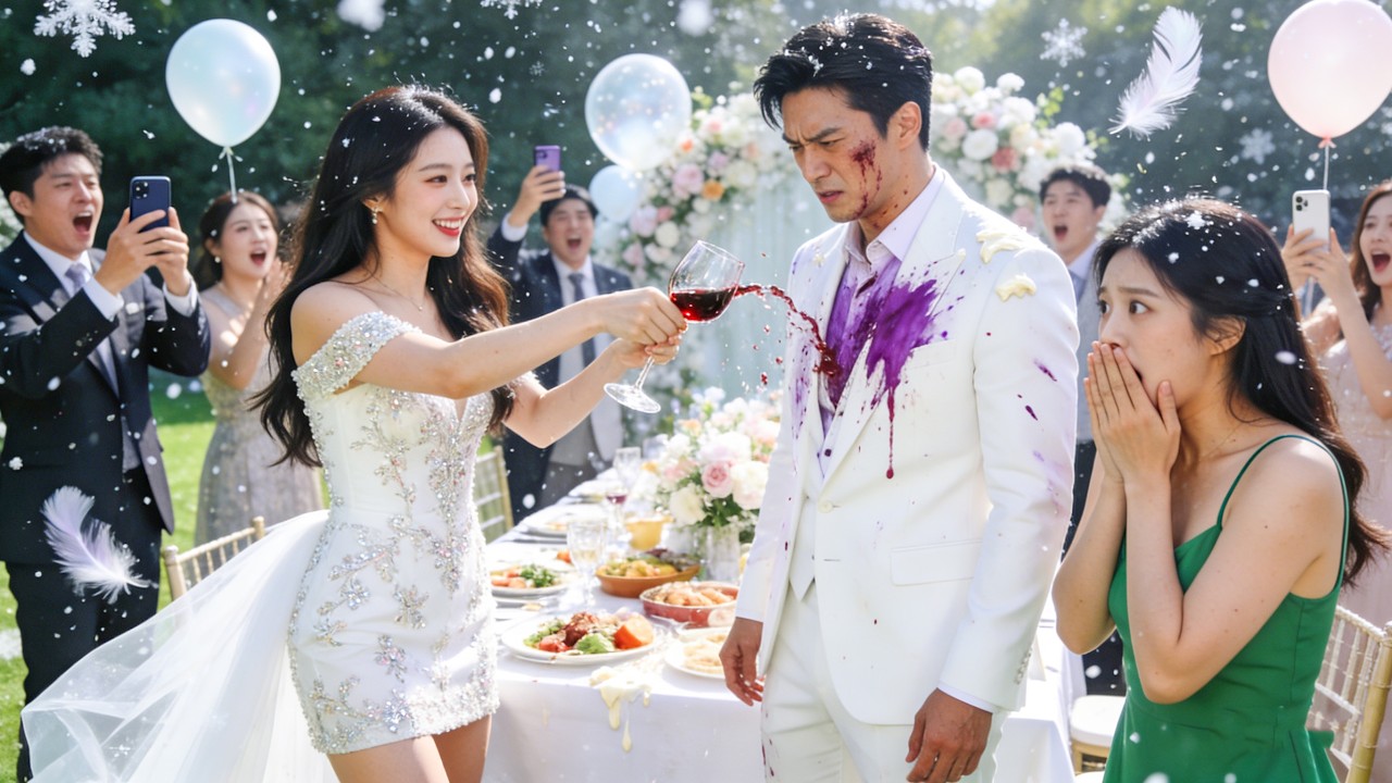 He Kiss Mistress At Banquet. I Threw Wine In His Face & Left With Smile. I Married CEO. Ex's Regret.