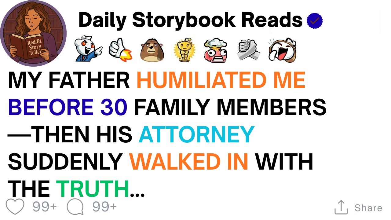 [ Full Story ]My Father Punished Me Before 30 Family Members—Then His Attorney Suddenly Wa....