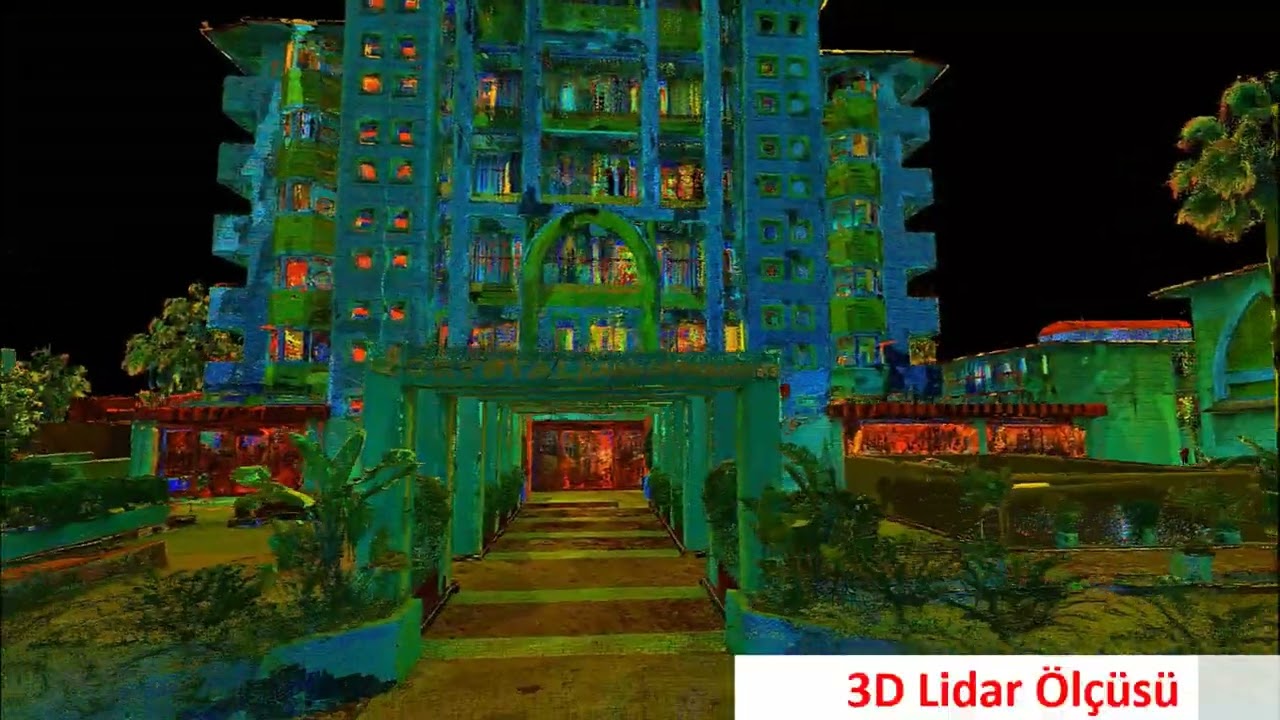 Lidar teknolojisi İle Otel Kat Planı,Rölöve ölçümü,Yangın kaçış planı ,3D Haritalama,Lidar ÖLÇÜM