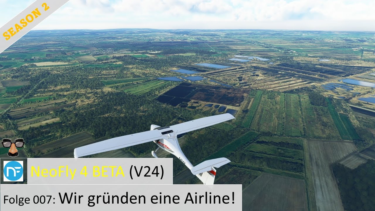 Wir gründen eine Airline und fliegen nach EDKM (Schuren); NeoFly 4 BETA; Flug007