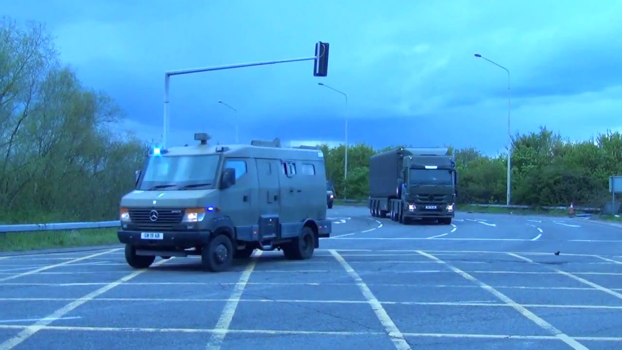 Nuclear materials convoy, Reading, 30 April 2016