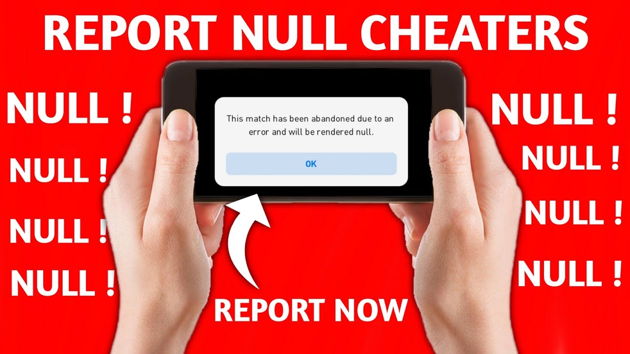REPORT NULL CHEATERS NOW | PES 2021 | MOBILE |