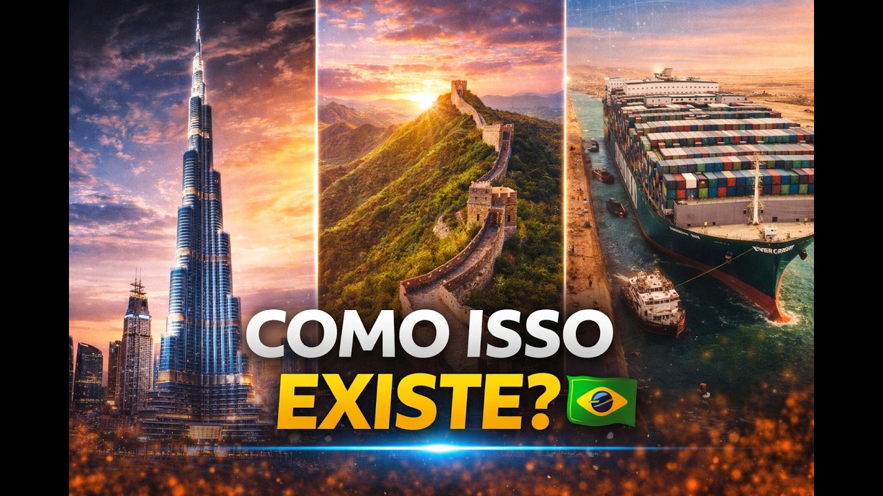 As Maiores Maravilhas da Engenharia Humana!