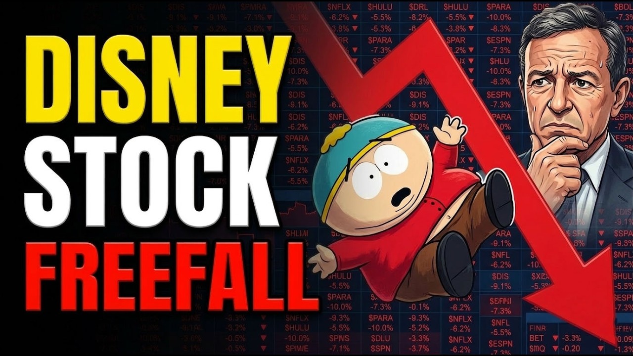 Disney Stock in FREEFALL as Bob Iger Gets Ready to Leave as CEO