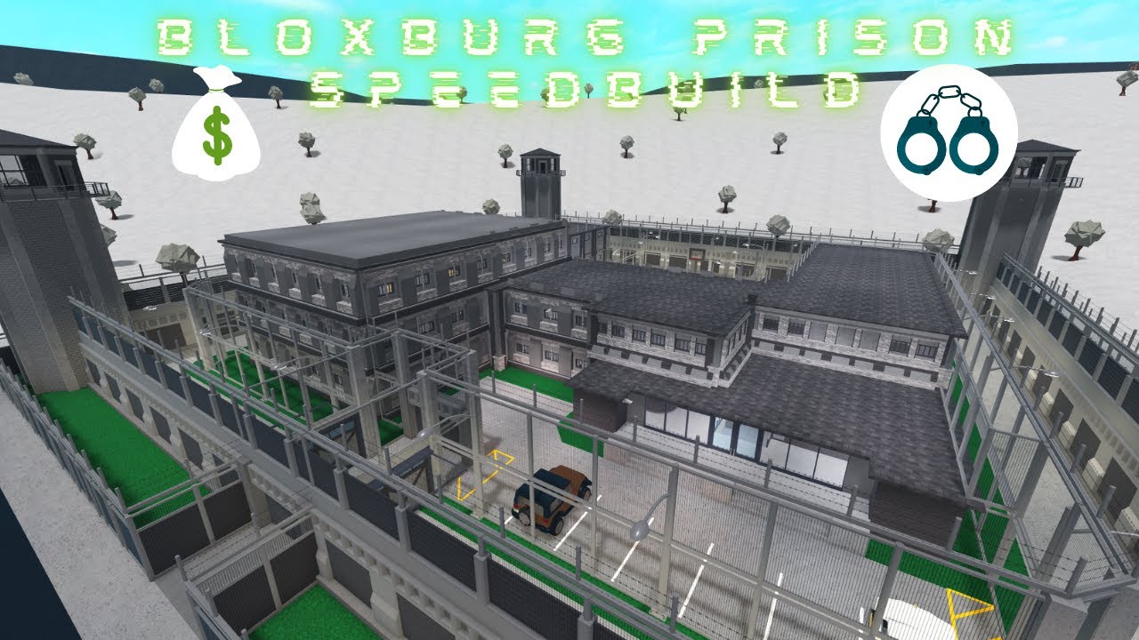 BLOXBURG PRISON 2.0 (With Speedbuild)
