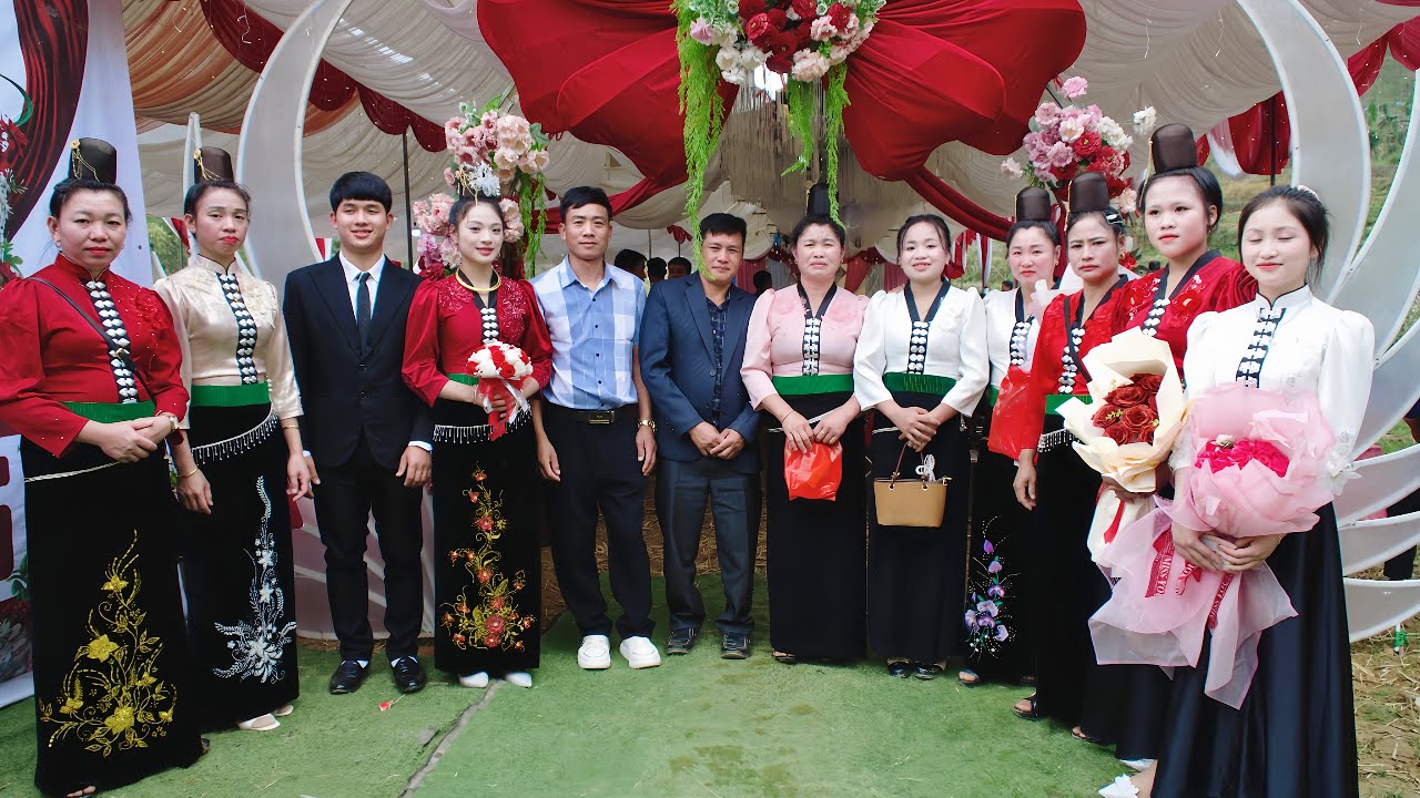 Lễ thành hôn VĂN KHÁNH - PHƯƠNG THẮM bản huổi pặt xã Mường lầm - Sơn La 