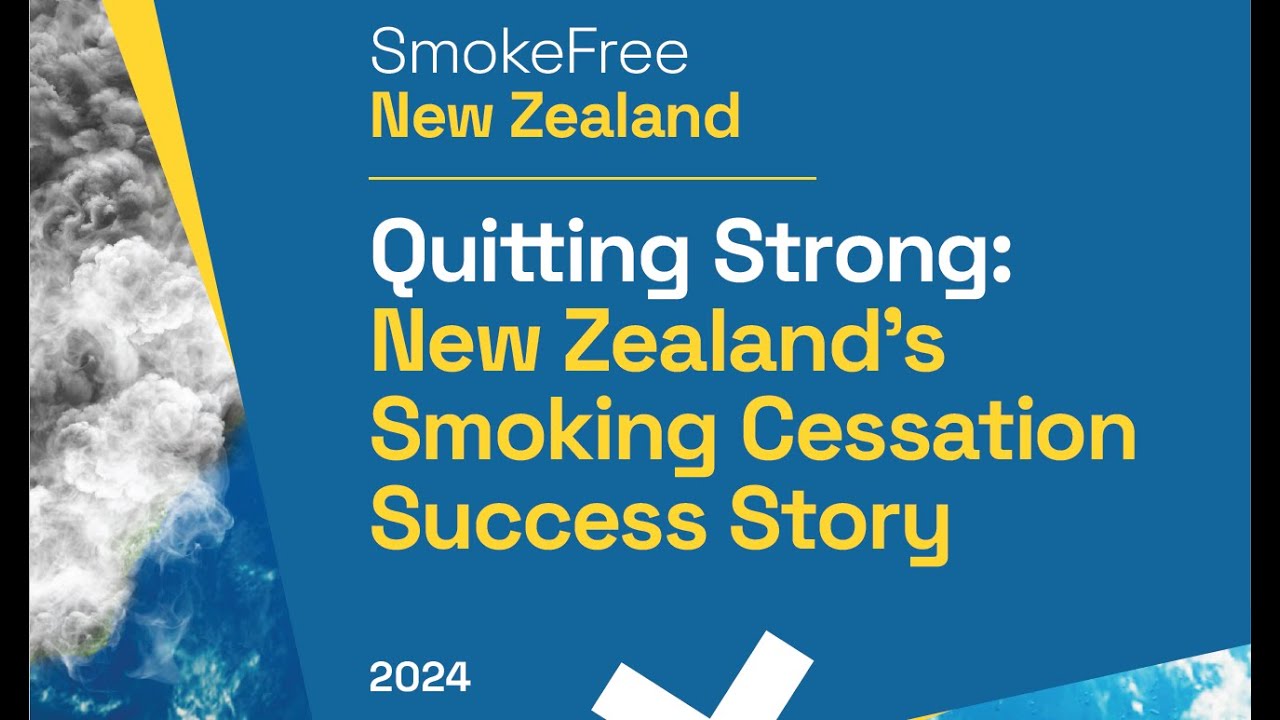 Launch of Quitting  Strong. New Zealand's smoking cessation success story, Warsaw, Poland. June 2024