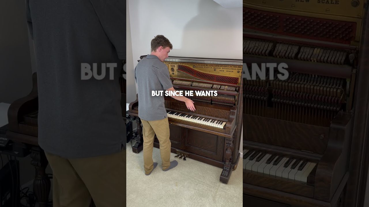 Fixing a broken piano