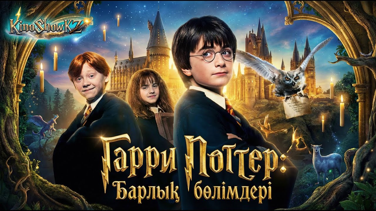 Гарри Поттер Қазақша | Барлық 8 бөлім