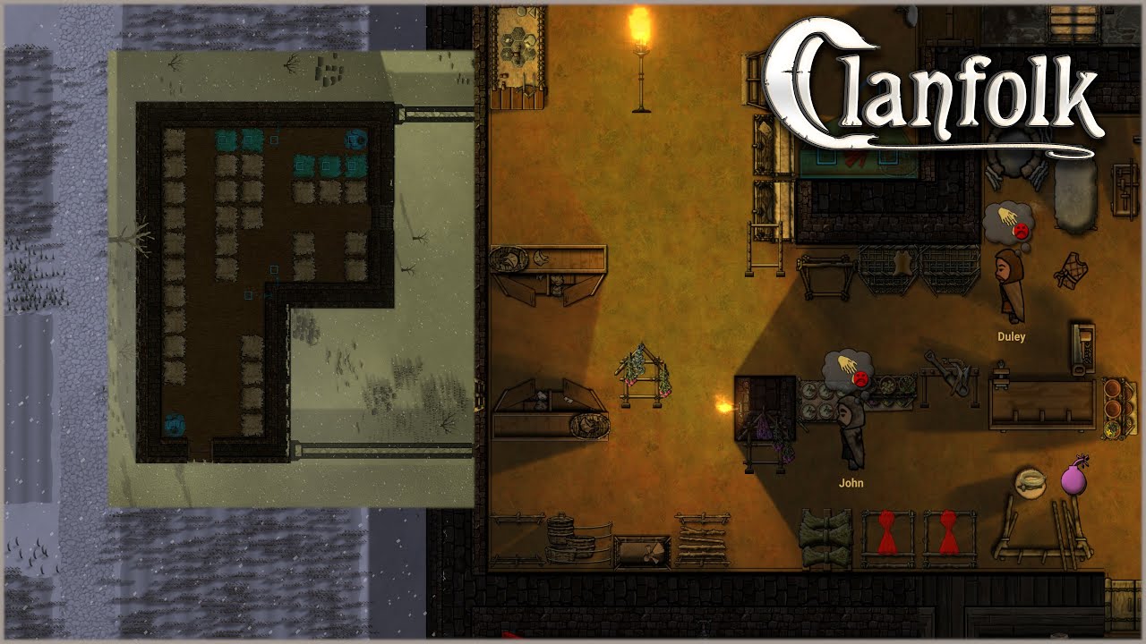 New Crafting Stations! And Barn Ready-ish - Clanfolk S3-E15