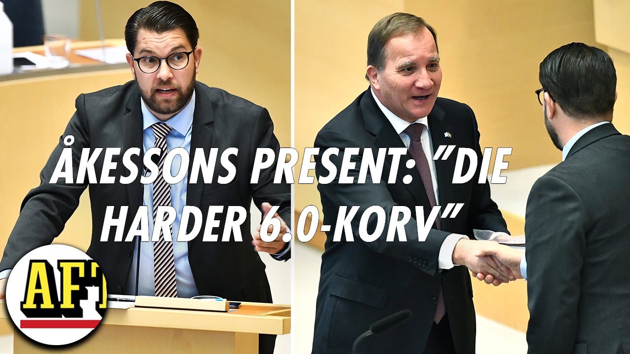 Jimmie Åkessons present till Stefan Löfven: 