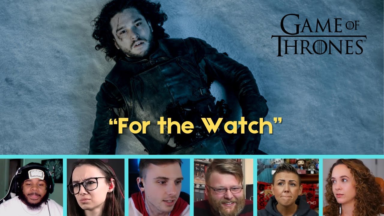 Reactors Reacting to JON SNOW BEING BETRAYED | Game of Thrones 5x10 