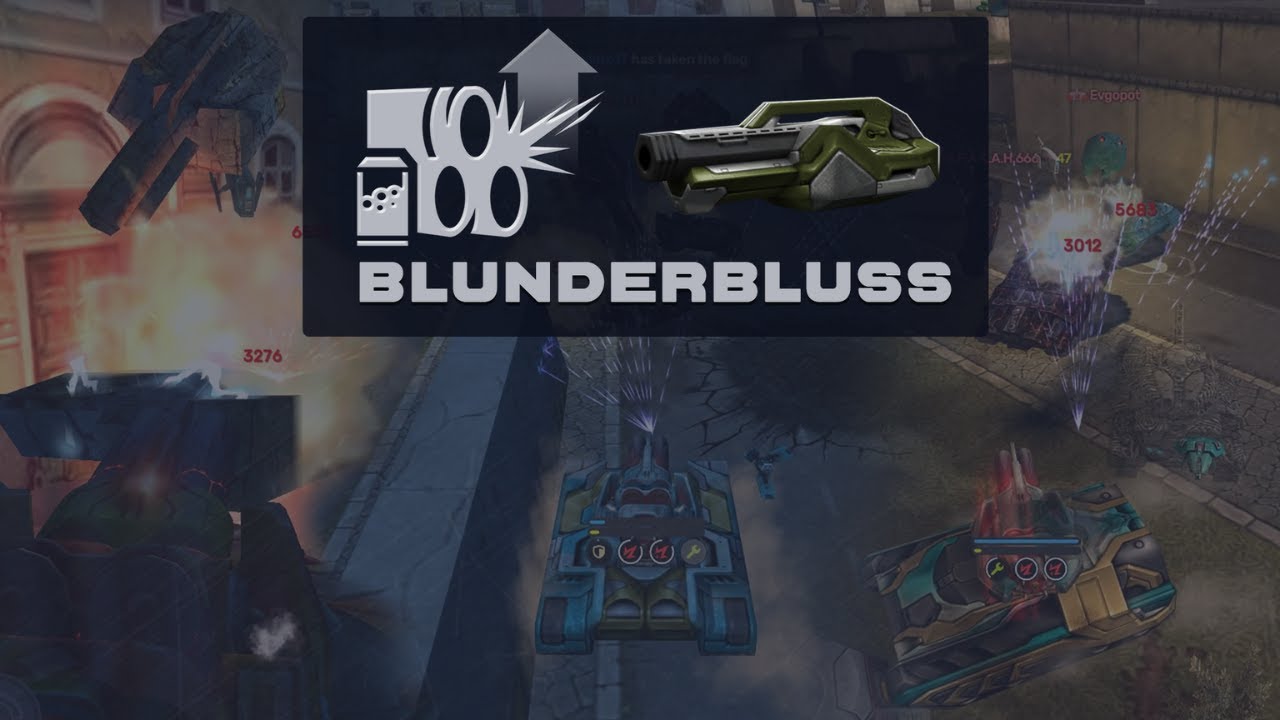 Tanki Online - Hammer Montage #8 | Blunderbuss Augment is INSANE!